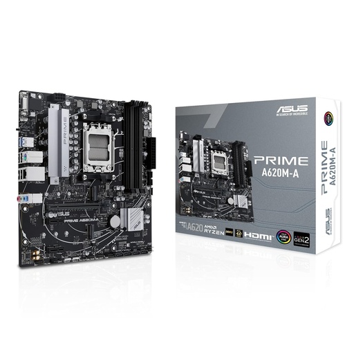 [204687] TARJETA MADRE ASUS PRIME A620 PLUS WIFI 6 FULL ATX AM5 DDR5