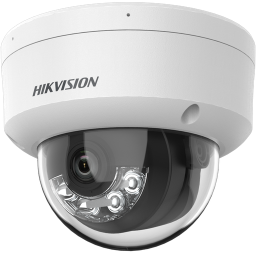 [204717] CAMARA DOMO | IP | HIKVISION | 4MP | 2.8MM | DS-2CD1143G2-LIU | IR 30 MTS | EXIR | EXTERIOR IP67 | ANTIVANDALICA | K08 | POE | DWDR | 120DB | LUZ DUAL | MICROFONO INTEGRADO