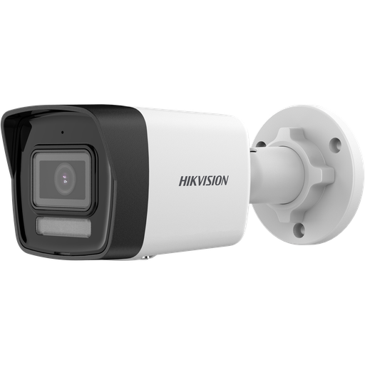 [204718] CAMARA BULLET IP HIKVISION 8MP | 2.8MM | DS-2CD1083G2-LIUF | IR 30 MTS EXIR | EXTERIOR IP67 | H.265+ | POE | DWDR | LUZ DUAL | MICROFONO INTEGRADO