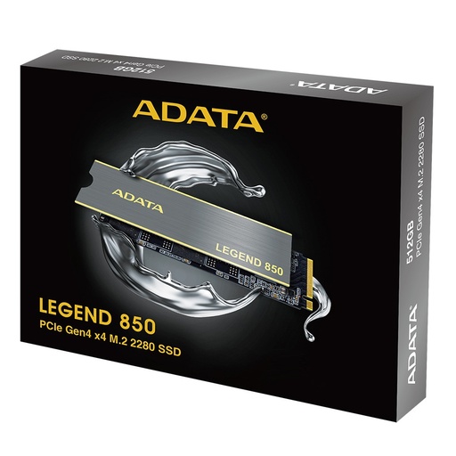 [204727] UNIDAD ESTADO SOLIDO M.2 ADATA LEGEND 850 512GB PCI EXPRESS 4.0 NVME INTERNAL SSD ALEG-850-512GCS