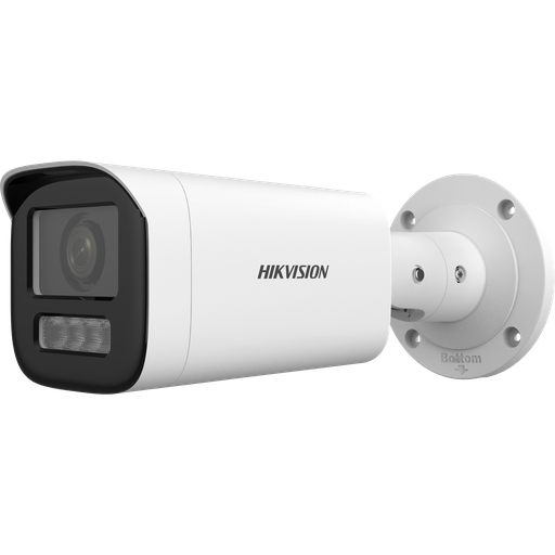 [204761] CAMARA BULLET IP HIKVISION 4MP DS-2CD1643G2-LIZU VARIFOCAL MOTORIZADO 2.8MM A 12MM 50 MTS IR EXIR EXTERIOR IP67 WDR 120 DB H.265+ MICROFONO POE