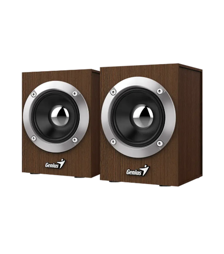 [204812] CORNETAS GENIUS SP-HF280 | 6W | 3.5MM | BLUETOOTH | CONTROL DE VOLUMEN | USB | MADERA