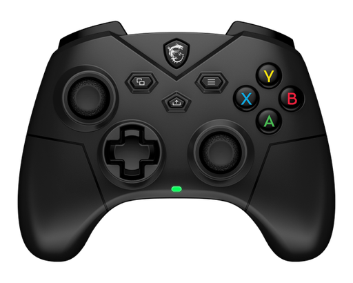 [204818] GAMEPAD MSI GAMING FORCE GC300 WIRELESS BLUETOOTH CABLE USB-A A USB-C 2 METROS NEGRO