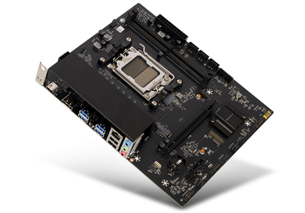 [204834] TARJETA MADRE ECS B650AM5-M SOCKET AM5 | 2X DDR5-5200 | 3X SATA | 1 M.2 | 2XPCIE | 10X USB | HDMI - DISPLAY PORT