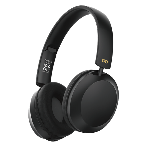 [204878] AUDIFONOS FANTECH GO FLOW WH07A HEADPHONES INALAMBRICOS NEGROS