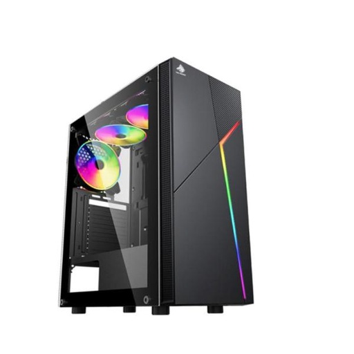 [204920] CASE GAMER RGB EAGLE WARRIOR MID TOWER CG15AARA001C SIN FAN 23516
