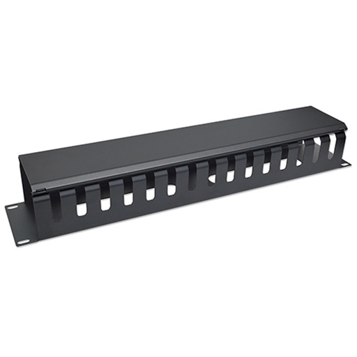 [205001] ORGANIZADOR HORIZONTAL 2U 19" METALICO CON TORNILLOS Y TUERCAS ONLINK OHM2U