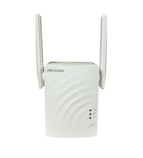 [205008] EXTENSOR REPETIDOR WIFI HIKVISION DS-3WRE12C HASTA 1200MBPS | DOBLE BANDA | 2.4GHZ - 5GHZ | 1PUERTO RJ45 10|100 MBPS | 2 ANTENAS OMNIDIRECCIONALES 3DBI