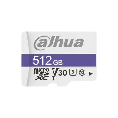 [205013] MEMORIA MICRO SD DAHUA 512GB SDXC CLASE 10 CON ADAPTADOR DHI-TF-C100A-512GB