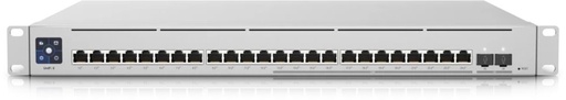 [205090] USW-ENTERPRISE-24-POE UBIQUITI SWITCH UNIFI 24 PUERTOS POE GIGABIT 2.5+ 2 SFP PANTALLA TOUCH 10GBE