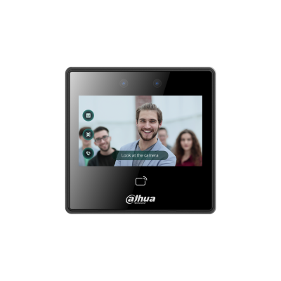 [205115] [DHI-ASI3213A-W] CONTROL DE ACCESO | PANTALLA LCD 4.3”, RESOLUCIÓN 480 X 272 | CAMARA DE 2 MP CON IR | ROSTRO, PASSWORD, TARJETA | CAPACIDAD DE LECTURA QR | 3.000 USUARIOS, 3.000 CARAS, 5.000 TARJETAS, 50 ADMINISTRADORES Y 300.000 EVENTOS | ACCESO|DESBLOQUE REMOTO A TRAVES DE APP | INTERFAZ: USB 2.0 X 1 Y RJ45 X 1 | MARCA DAHUA
