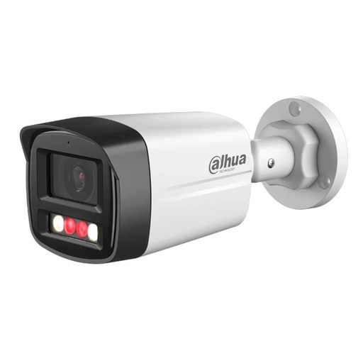 [205119] [DH-IPC-HFW1239TC1-SA-IL] CAMARA DE RED | SERIE 1 | RESOLUCION 1080P | BULLET | LENTE FIJO | FULL COLOR | LUZ SUPLEMENTARIA "SMART DUAL LED" | SOPORTA MICRO SD | MICROFONO | IP67 | MARCA DAHUA