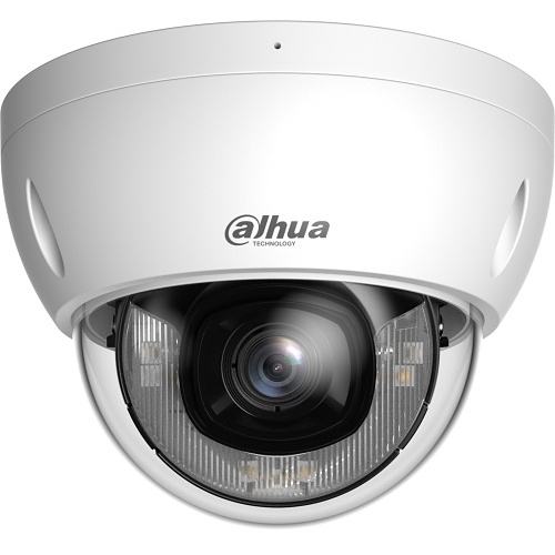 [205124] [DH-IPC-HDBW2649E-S-IL] CAMARA DE RED | SERIE 2 | WIZSENSE | RESOLUCION 3288 X 1850P | 6MP | DOMO | LENTE 2,8MM | | 30 METROS DE ILUMINADOR DUAL | FULL COLOR | ANTIVANDALICA | PROTECCION PERIMETRAL AVANZADA | MODO DE ROTACION, WDR, 3D NR, HLC, BLC, MARCA DE AGUA | MICRO SD | MICROFONO | POE | IP67 | IK10 | METAL | MARCA DAHUA
