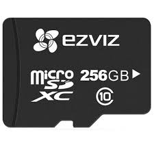 [205166] MEMORIA MICRO SD EZVIZ  CS-CMT-CARDT256G / CLASE 10 DE 256 GB / ESPECIALIZADA PARA VIDEOVIGILANCIA