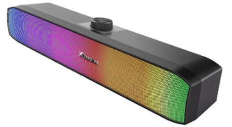 [205207] SONBAR XTRIKE ME SK-605 Wired Speaker RGB/USB+3.5MM/3W/NEGRO 