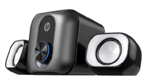 [205212] CORNETA 2.1 HP ORIGINAL DHS-2111S 2.1 2*3W/3.5MM+USB/NEGRO 