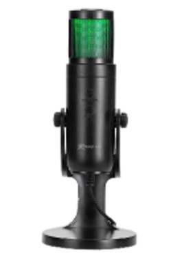 [205219] MICROFONOS PRO XTRIKE ME XMC-03 omnidirectional/RGB/USB2.0/NEGRO 