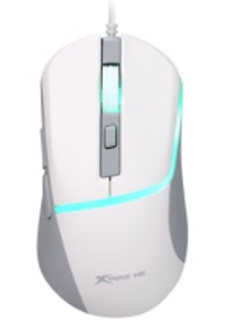 [205221] MOUSE INALAMBRICO XTRIKE ME GW-322 WH OPTICA/6D/7200DPI/RGB/USB/BLANCO
