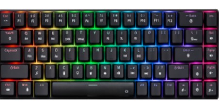 [205260] TECLADO MECANICO GAMING RGB XTRIKE ME GK-995W BK 82KEYS/TRI-MODE WIRED/2.4G/BLUETOOTH MECHANICAL KEYBOARD/2000MAH BAY 