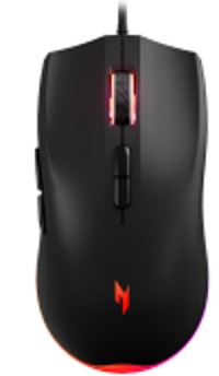 [205287] MOUSE ALAMBRICO USB ACER NITRO OMW318WBK RGB 1200-7200 DPI NEGRO 