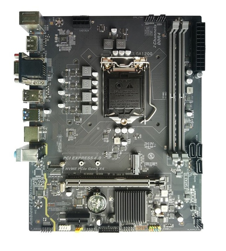 [205335] TARJETA MADRE SPIDERTEC AEGIS H510 | PROC INTEL CORE 10G | 11G | SOCKET | LGA1200 | 3200MHZ