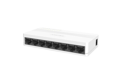[205608] SWITCH DE ESCRITORIO HIKVISION 8 PUERTOS DS-3E008D-E | 100MBPS 